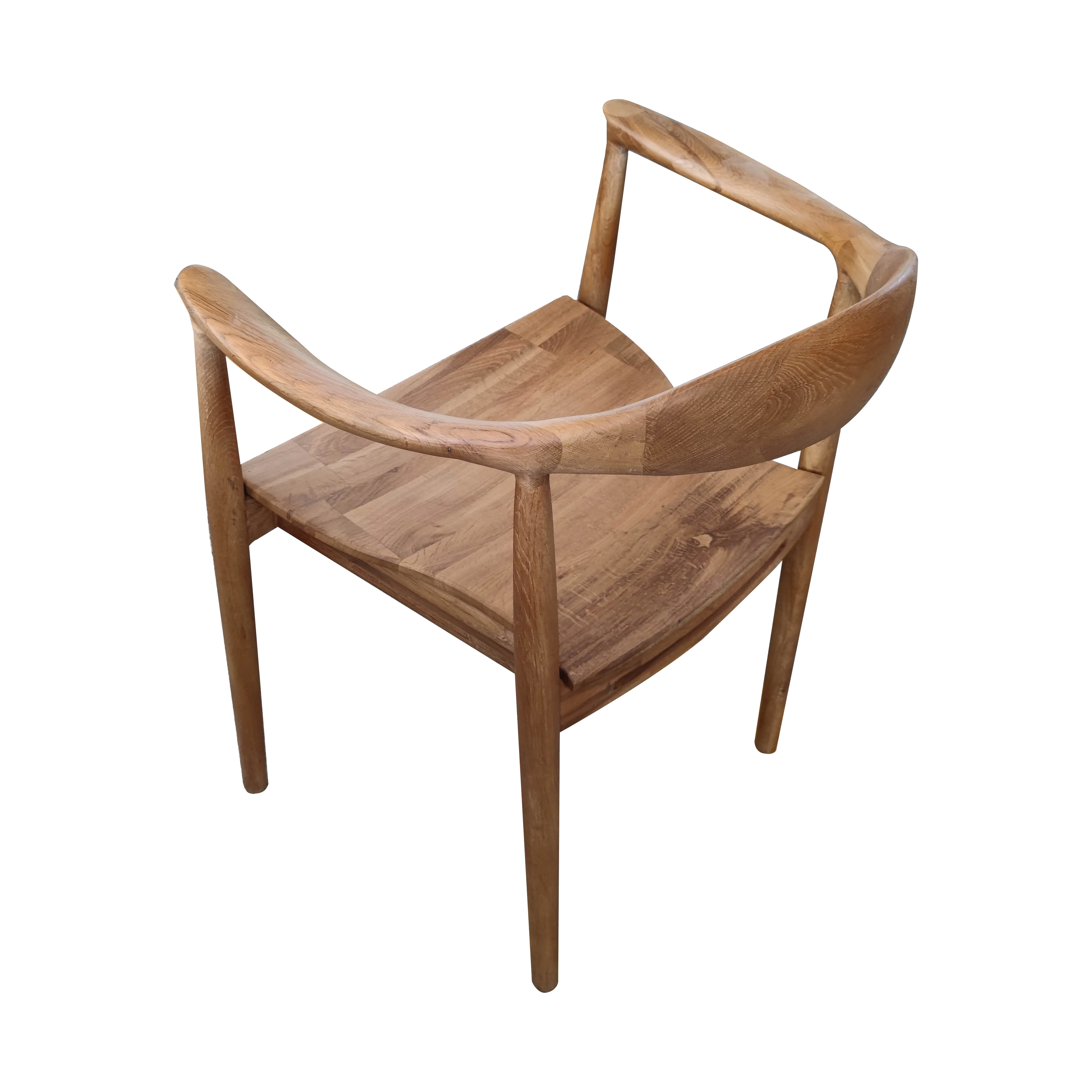 High Quality outdoor indoor Antique Classic Stackable Chinese Toon Wood Cross dining room Chair with armrest