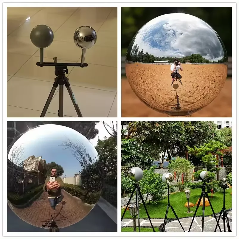 Высокое качество VFX HDRI мяч диаметр 250 мм 9 84 дюймов 25 см коллекция фотосъемки Сфера 18% серая зеркальная пленка отражатель шар