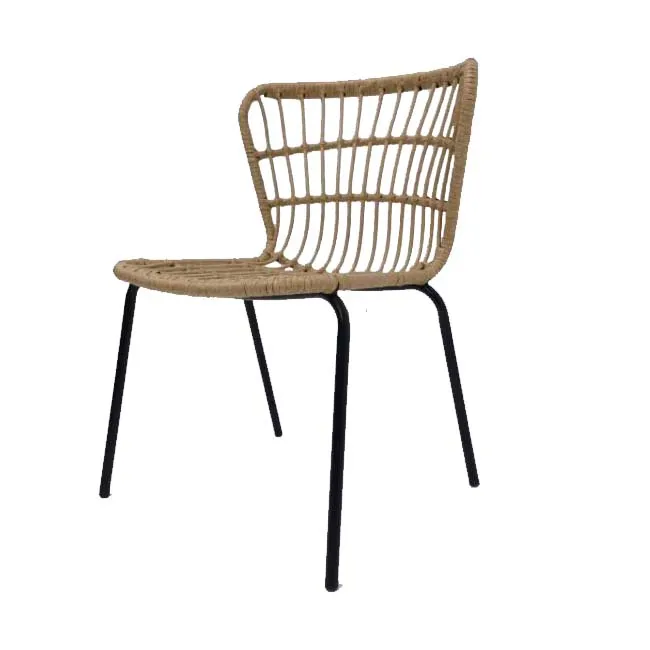 New Fashion Design Wicker Furniture Simple Rattan Cocoon Chair Bangkok Rattan Chair