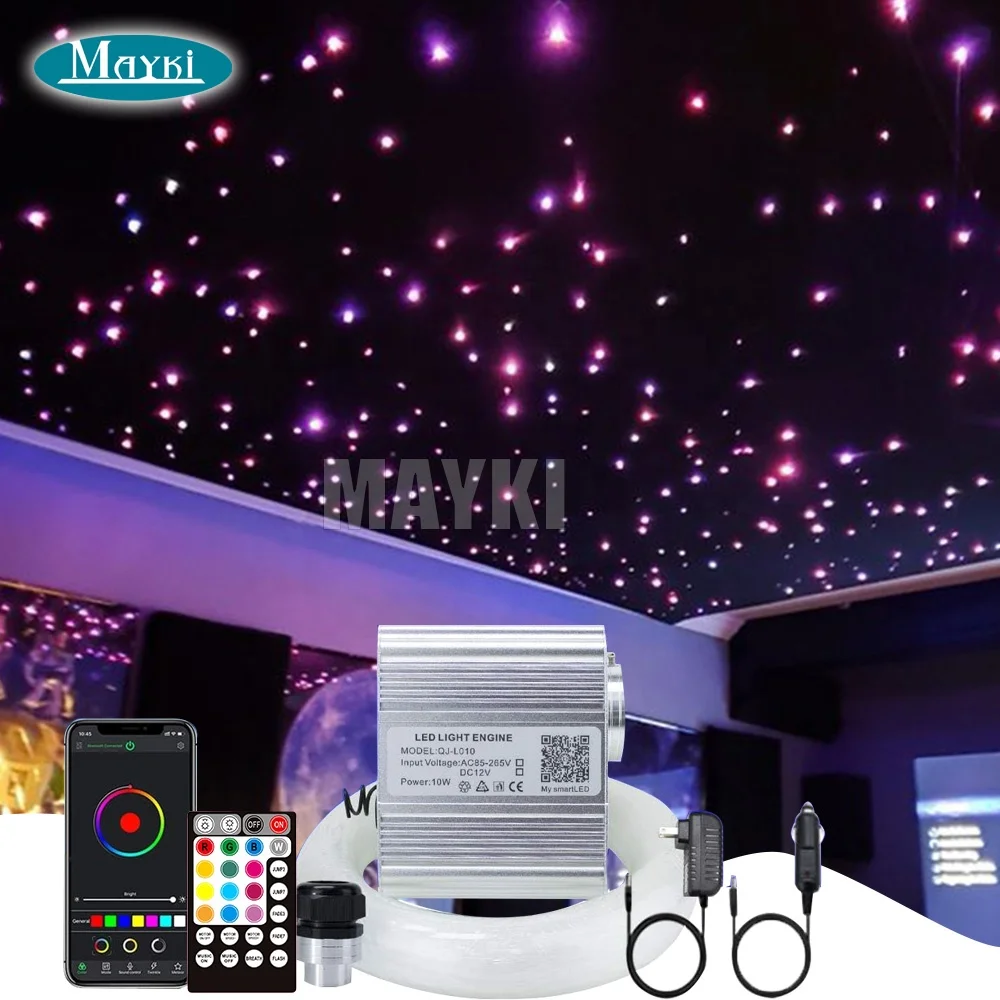 Twinkle APP fiber optic car ceiling star light for roof top headliner decorative