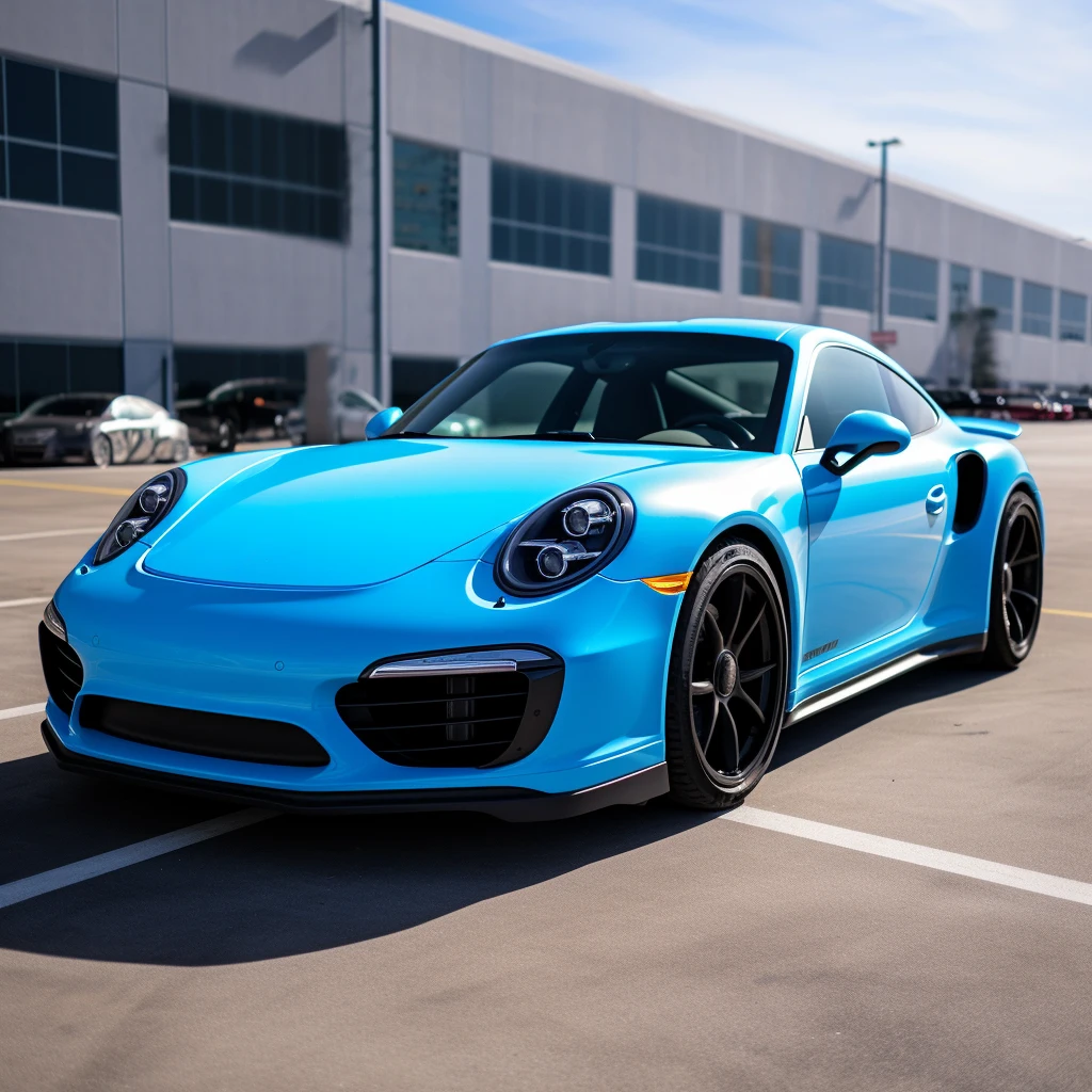 Manufacturer pvc sticker matte auto body vinyl wrap vehicle wrap custom pet sky blue vinyl wrap