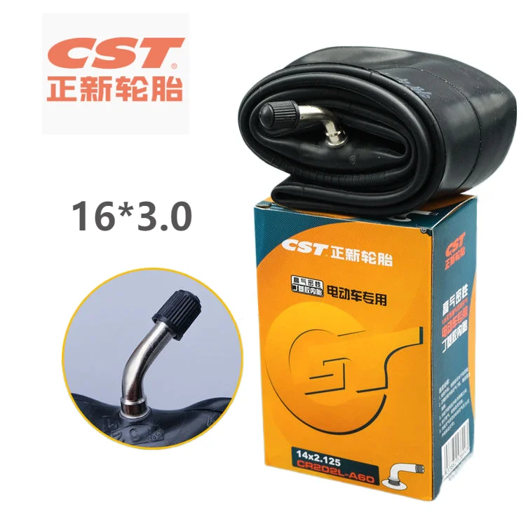CST 4.00-18 14*2.125 16*2.50 Butyl Rubber Electric Scooter Snowmobile Motorcycle Inner Tube