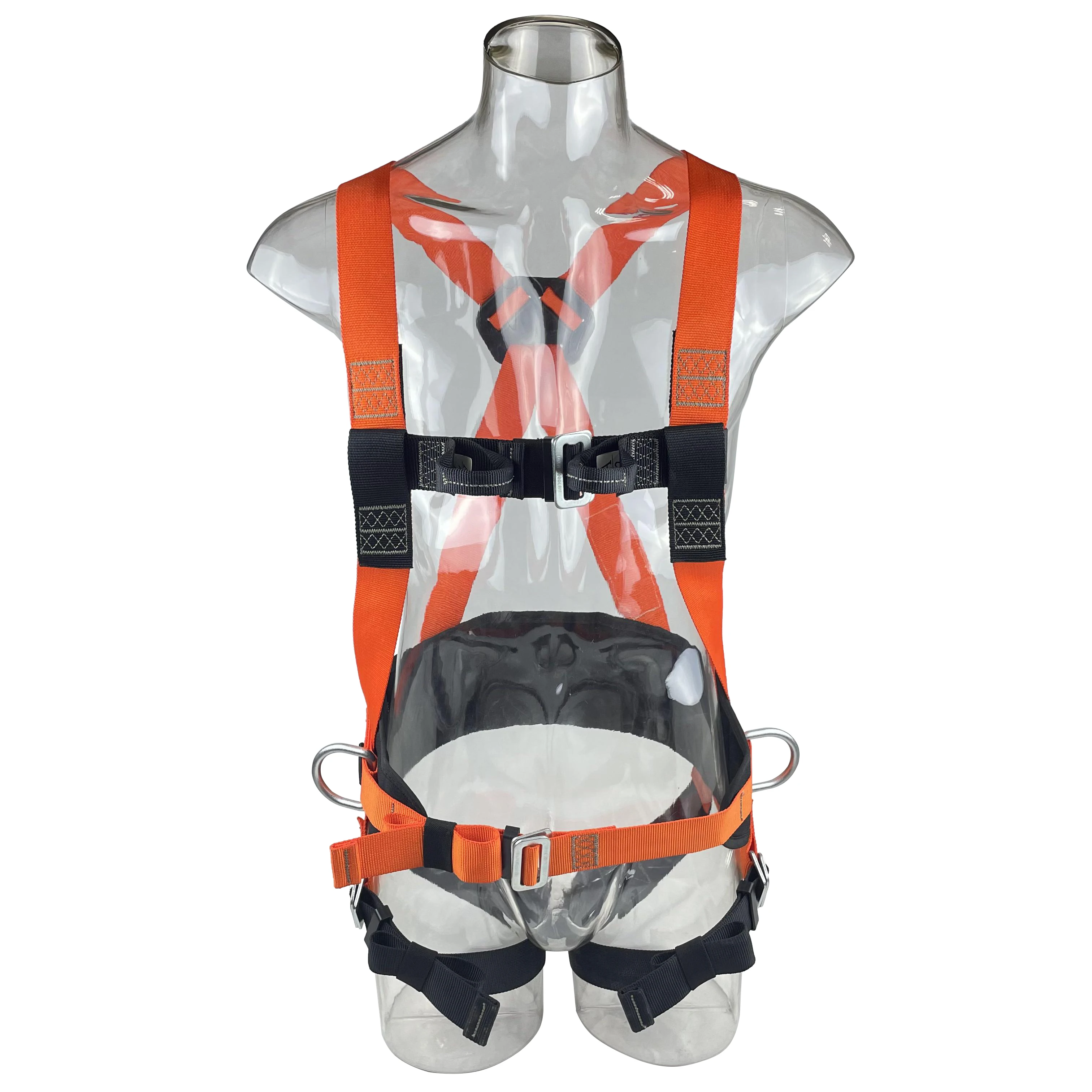 CE Standard Security Protection Lightweight Full Body Safety Harness Belts With Adjustable Buckles