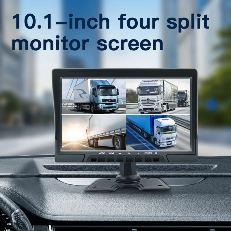 CCT Vendor 10 Inch Car VGA Monitor Truck Camera SD Card Truck  MDVR H.265 Heavy Vehicle Solution