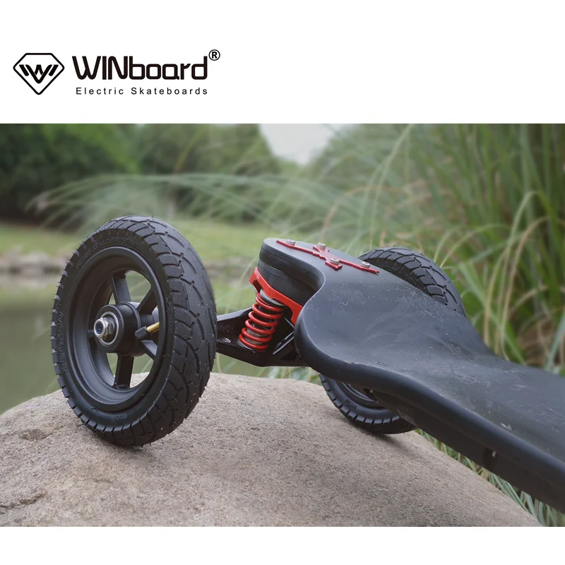  WINboard Новый 16 дюймов на доски Весна грузовики большим вращающим моментом мощный мотор для центрального движения 504WH батарея внедорожный Электрический
