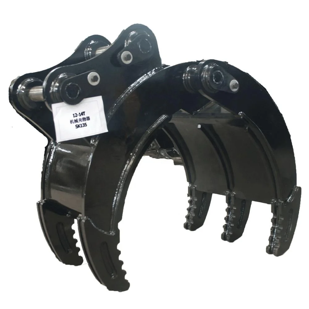 Китайские строительные детали, гидравлический грейфер, мини-экскаватор KX080, деревянный грейфер