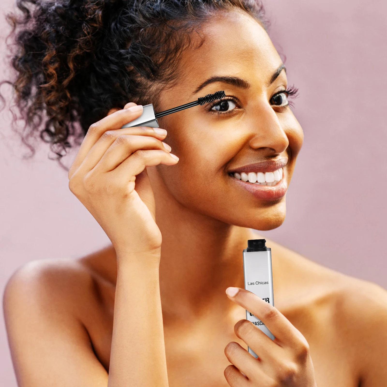 2pcs Las Chicas Long Lasting Waterproof Hyper Curling Lengthening Vegan Smudge-proof Glump Free Mascara Kit