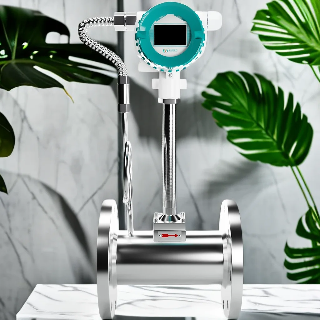 Methane Gas High Accuracy DN150 Steam Vortex Flowmeter