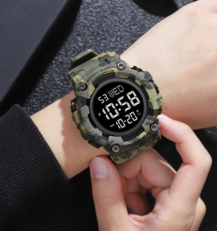 SKMEI 1968 Custom Logo Watches Wholesale Bulk For Men Jam Tangan Sport Digital Watches