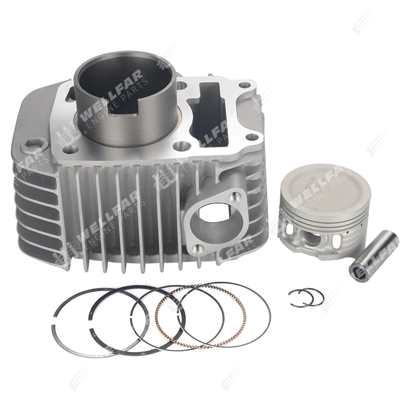 Motorcycle engine piston for motor BIZ 125CC 52.4mm