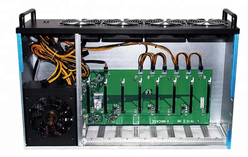 
Wholesale Ethereum Miner Graphic Card 8 GPU Mining Rig Machine Eth Antminer GPU Miner With RAM PSU 