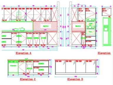 CBMmart Custom Design Luxury White Shaker PVC Modern High Gloss Acrylic Designs Kitchen Cabinet Sets Made In China For Kitchen
