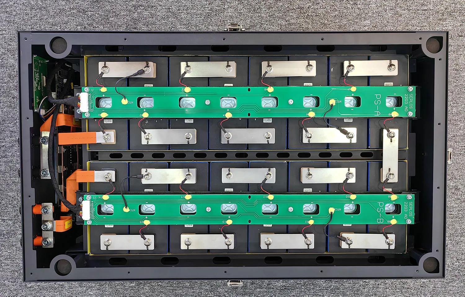 Seplos MASON 280 DIY kit 24V 48V Energy Solar Home Storage DIY Battery Case Box Lithium Battery Kit 16s 280Ah Battery Box