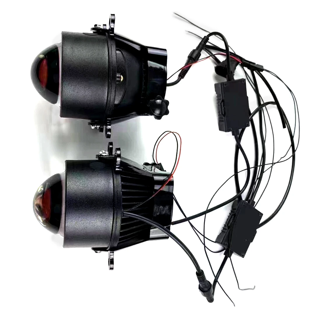 GPNE factory Fog Projector Lens 3000k 6000k  Universal Fog Lamp High and low beam projector lights