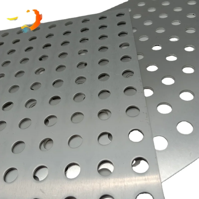 Custom round hole perforated metal mesh building sheet