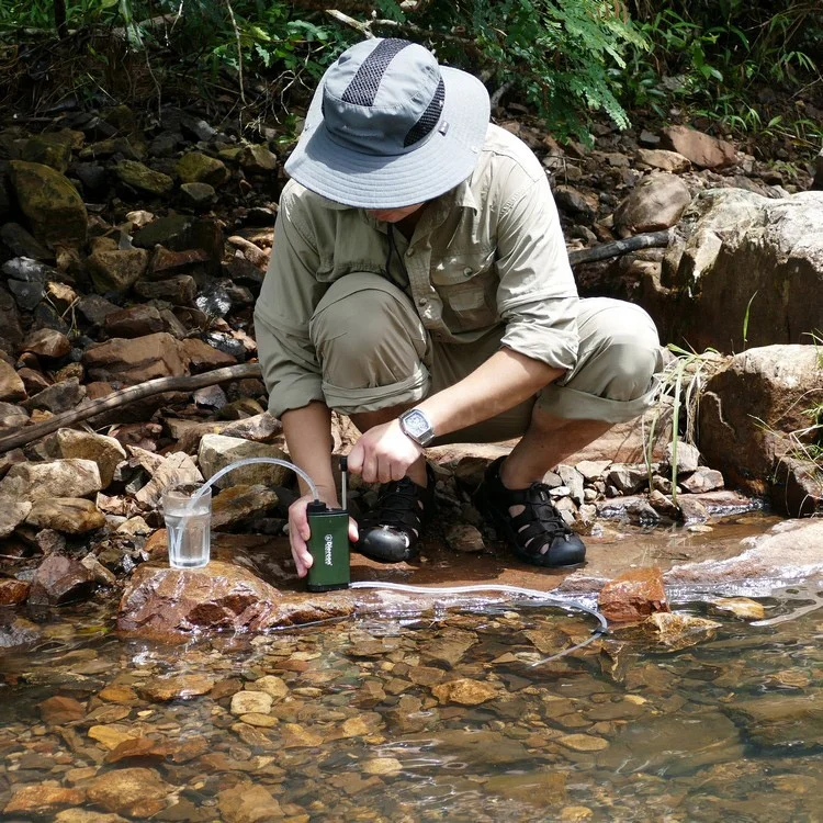 Diercon wholesale micro-filter camping water purifying portable water filter personal water filtration (TW01)