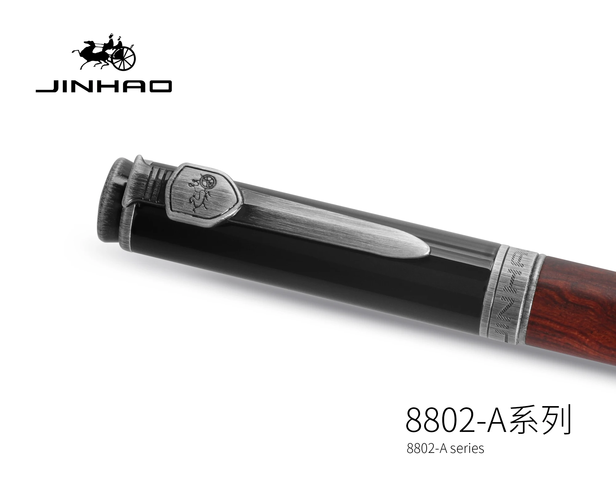 Shanghai Jinhao  Luxury  fountain pen dragon clip  pen 8802