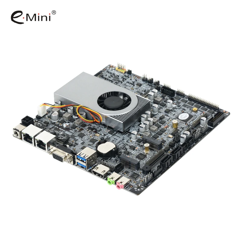 Durable Dual NIC Embedded Linux Mini PC DDR3 Compatible Motherboard
