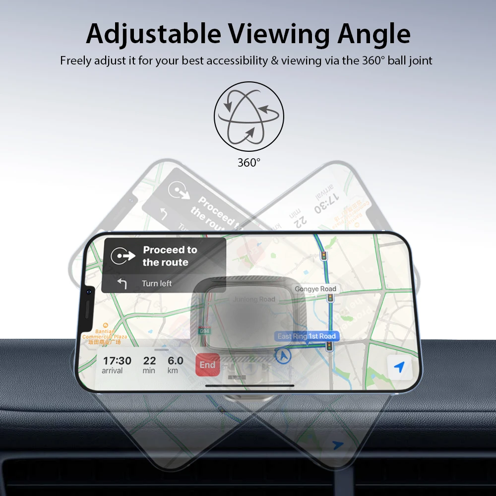 Factory New Design Magnetic Car Phone Holder Competitive Price With 6pcs N40 Car Magnet Phone Holder