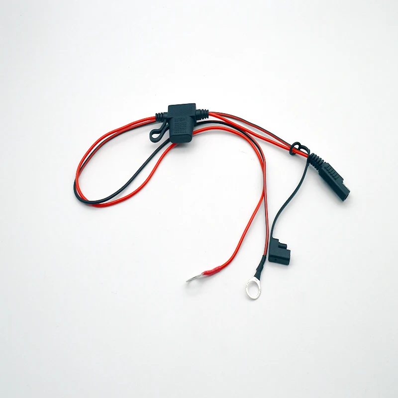 Triumph Cable Factory 12V Motorcycle SAE to USB Phone GPS Charger Cable Adapter Fuse Waterproof