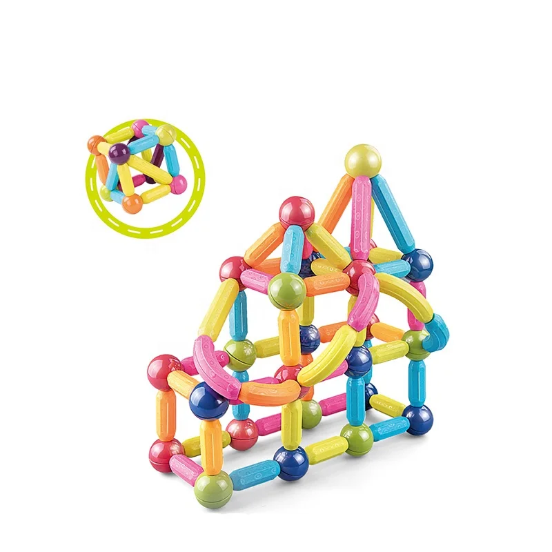 Новинка, детские игрушки «сделай сам», новые трендовые магнитные палочки, набор строительных блоков, набор блоков, игрушки