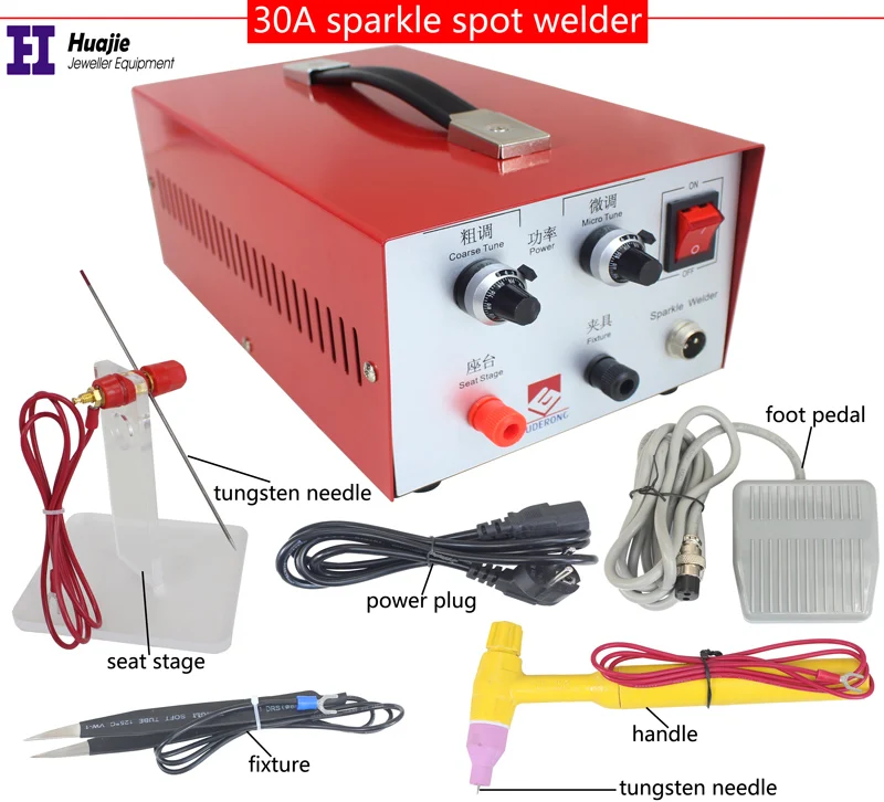 Аппарат для точечной сварки 30 А, аппарат для ювелирной сварки 220 В/110 В