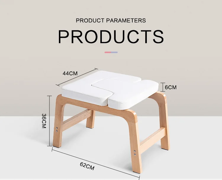 FER Products Buy Wooden Yoga inverted chair PVC Yoga inverted chair
