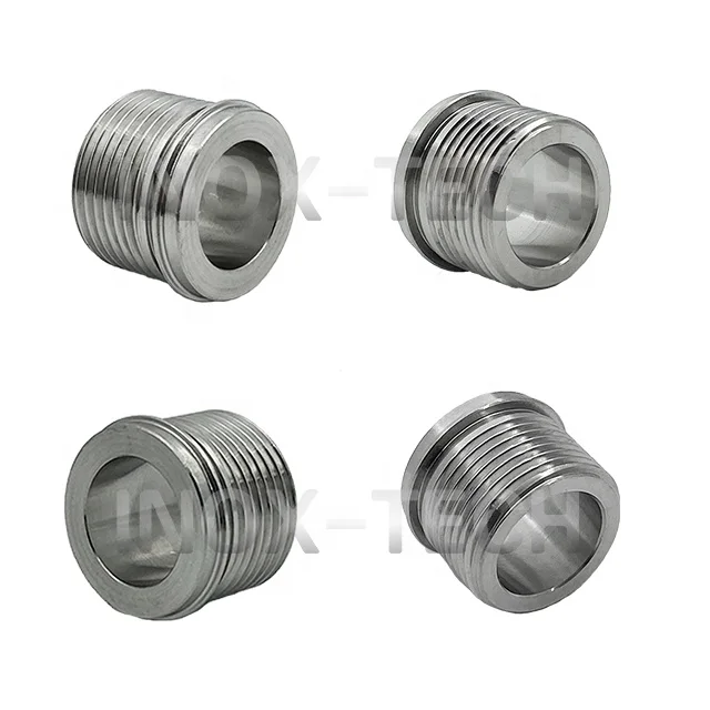 
Pipe connector G thread stainless steel thick wall direct round pipe hoop water pipe joint plumbing fittings 