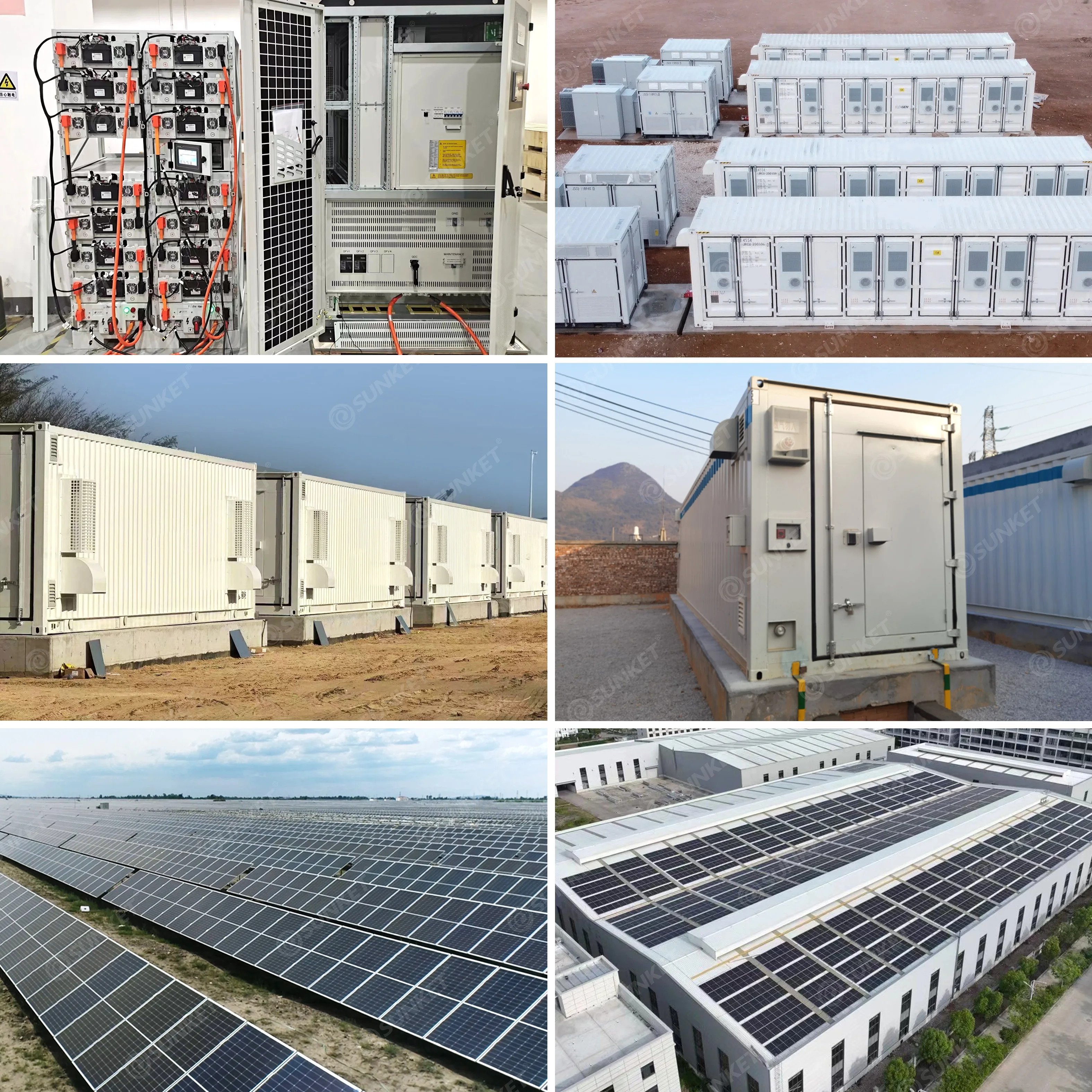 Commercial Hybrid 150kw-500kw Solar Energy System With All-In-One Storage LIFEPo4 Battery CE Certified Competitive Price List