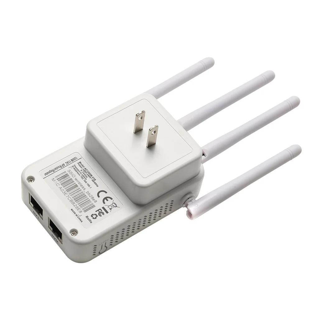 Wireless 300Mbps WIFI Signal Extender WIFI Network Extender Booster 802.11Ac/N/G/B WIFI Repeater 2.4Ghz Amplifier