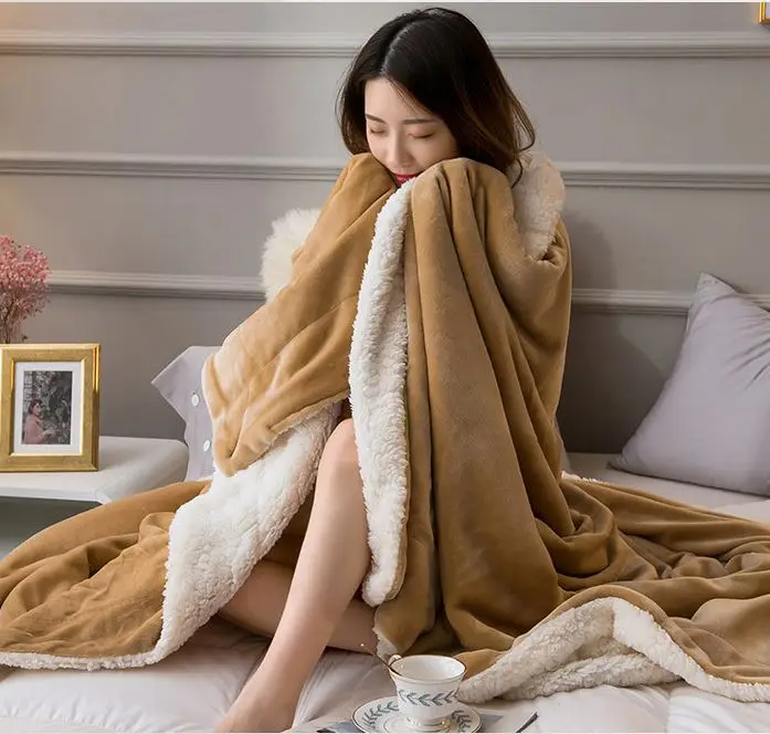 amazon hot sale fleece chinese blanket for winter