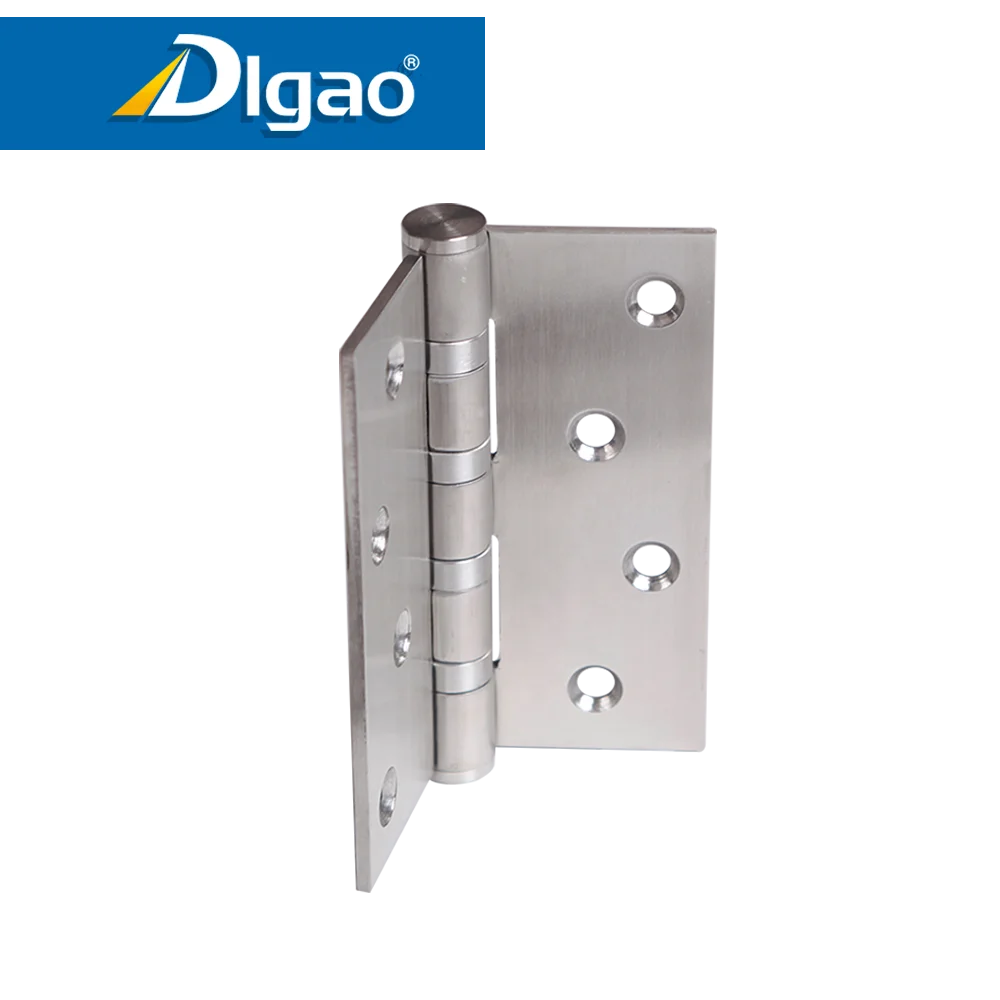 High quality metal door hinges factory direct sales brushed stainless steel multi-size hinge