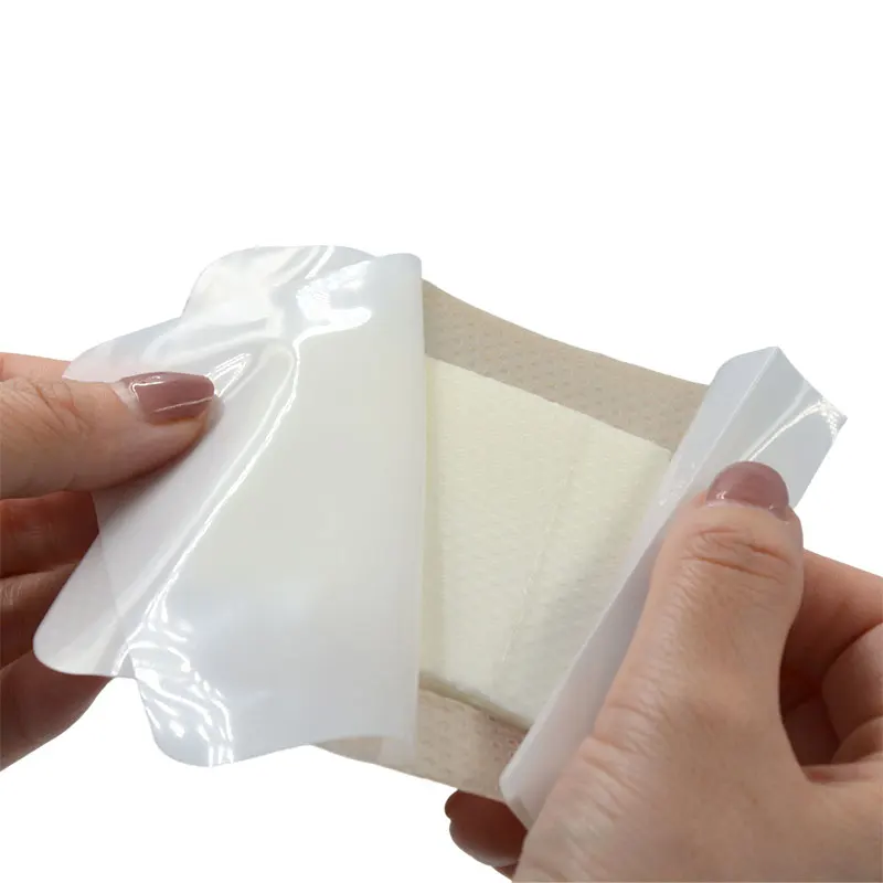 Soft Silicone Absorbent Foam Dressing Waterproof Adhesive Wound Dressing