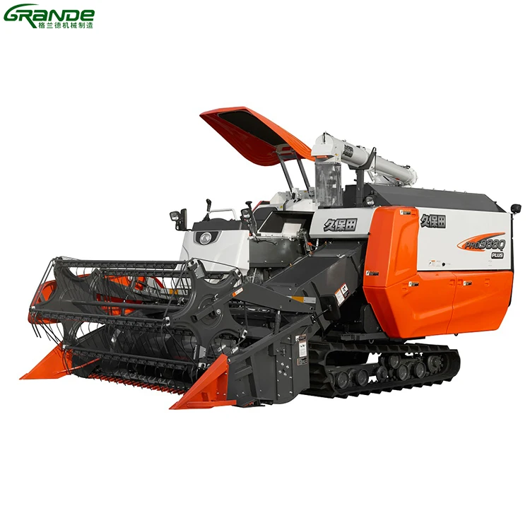 90% new used KUBOTA PRO988Q combine