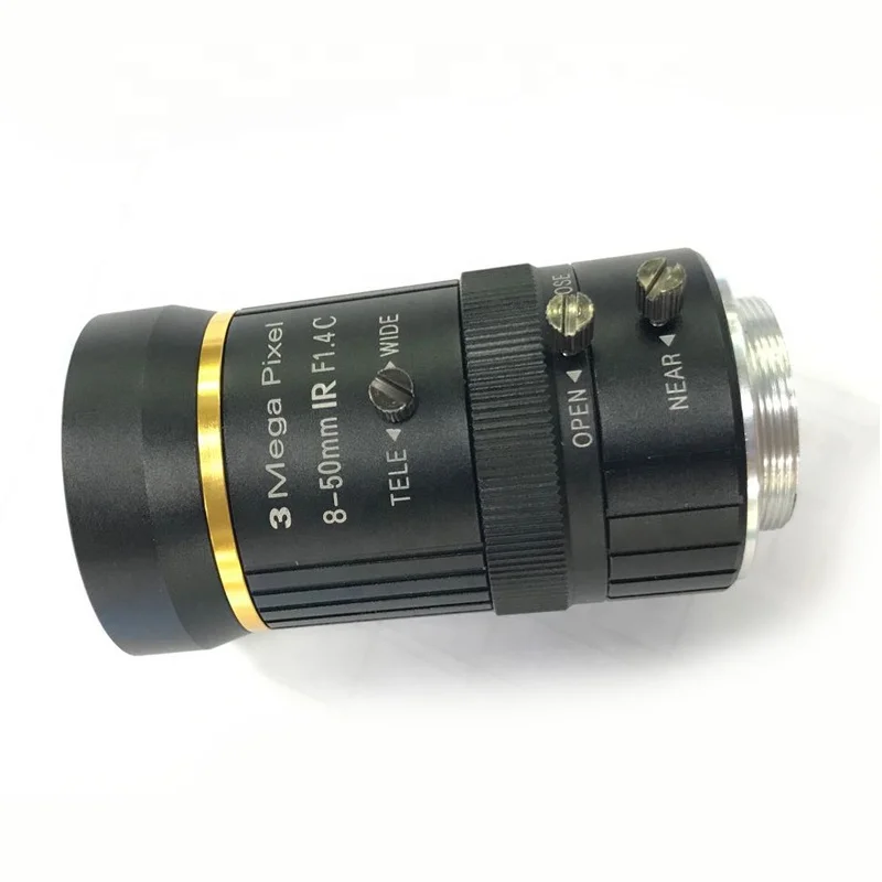  1/2 CCTV Zoom HD 3 0 мегапикселей 8-50 мм F1.4 DC-автоматический вариофокальный объектив с интерфейсом CS для AHD/TVI/CVI/аналоговой