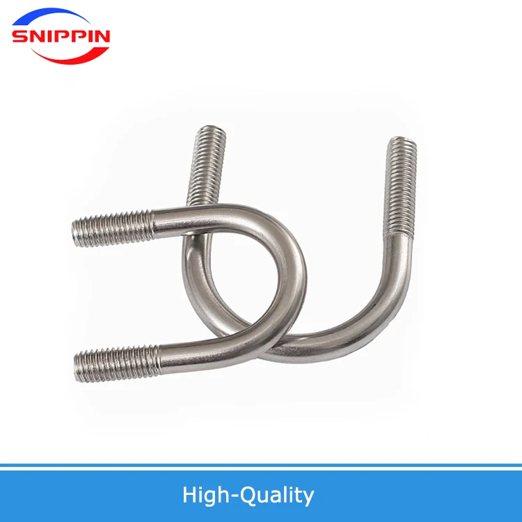 M5 M6 M8 M10 M12 304 316 Stainless Steel U-clamps U-bolts Screw Fixing Bolt