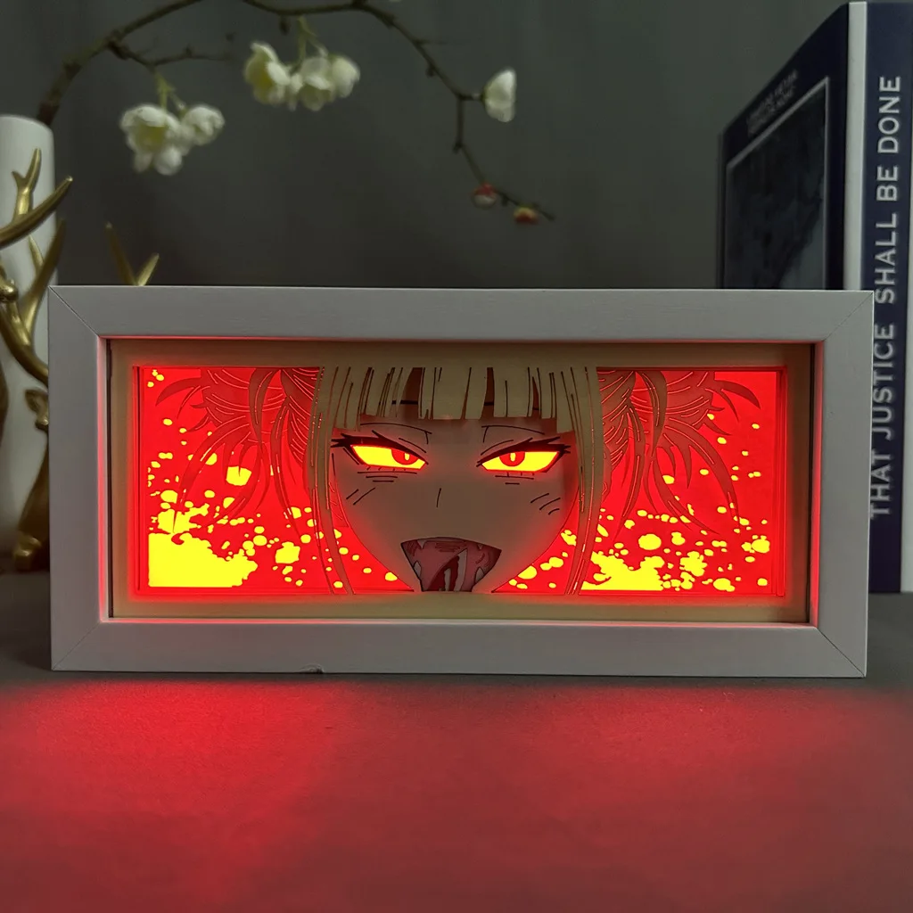 Remote control LED night light 3D table lamp anime character light box home decorations Christmas gift items
