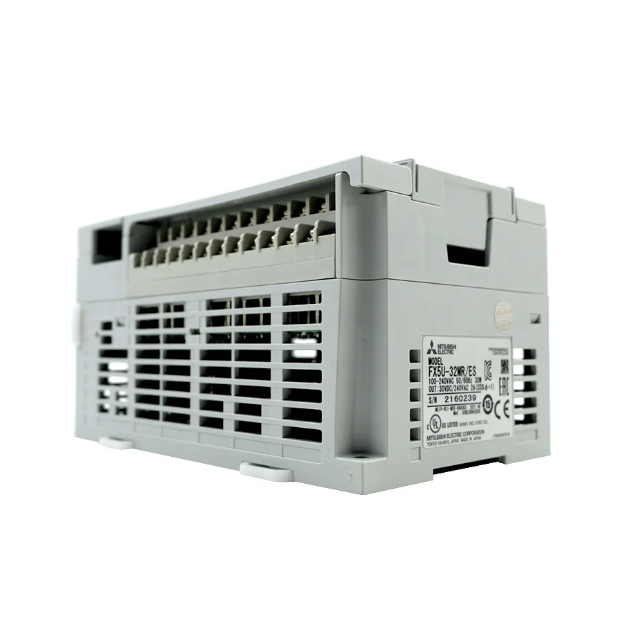 Original Mitsubishi Electric Automation Controller FX5U-32MR PLC CPU Module for Mitsubishi