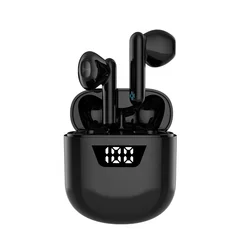 Hot Selling P66 True Stereo Earphones Headphones BT Headsets with LED Power Display Earphone