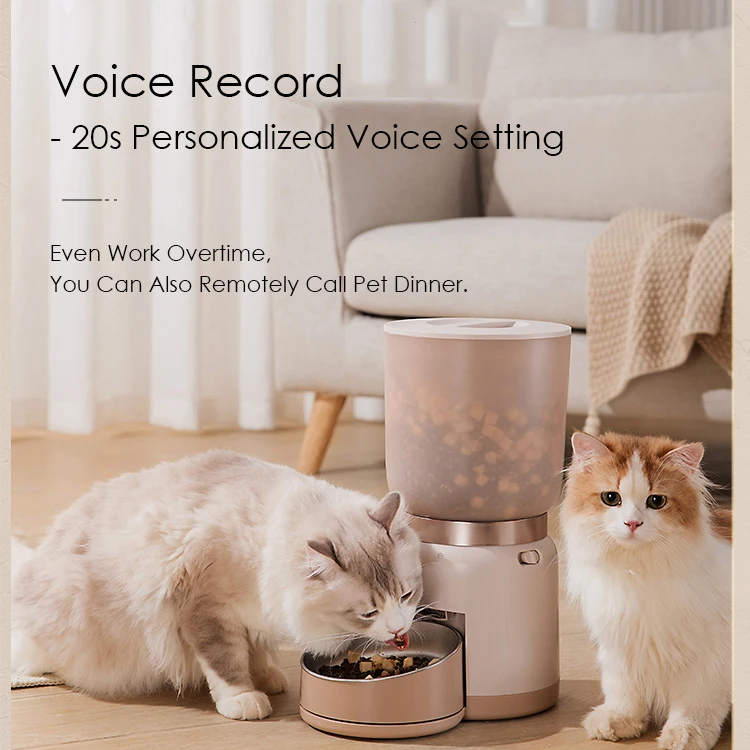 2024 Pet Food Smart Automatic Pet Feeder For Dogs Feeder Dispenser Small Animals Dropshipping Dog And Cat Products Hot Selling