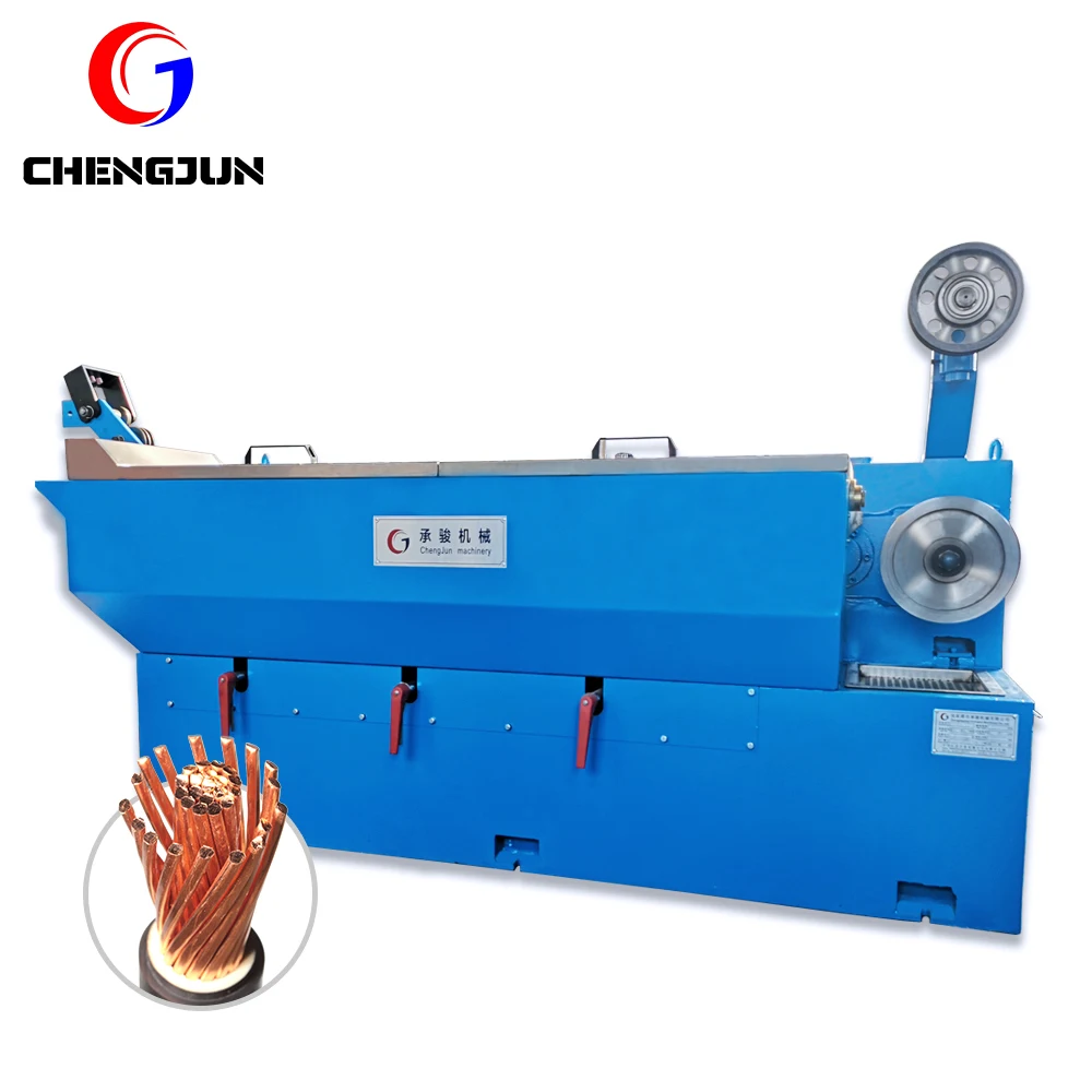 Промежуточные медные машины для волочения проволоки с отжигом