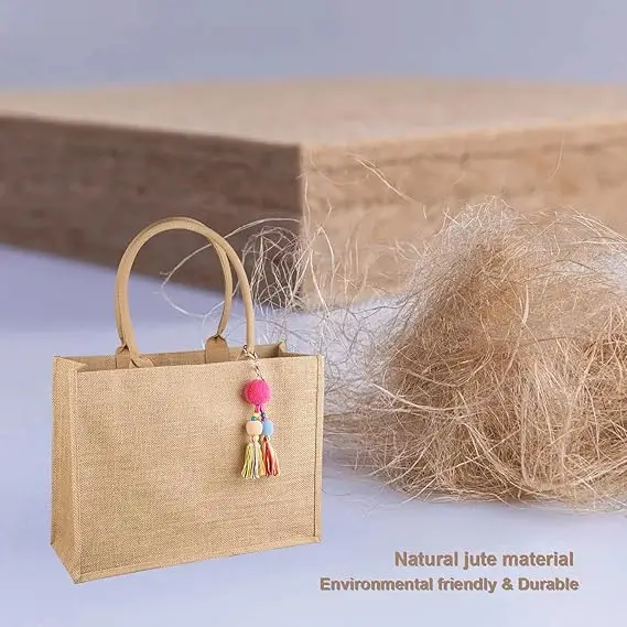 Custom Logo Shopping Picnic Tourism Beach Waterproof Women Large Capacity Canvas Tote Brand Jute Bag