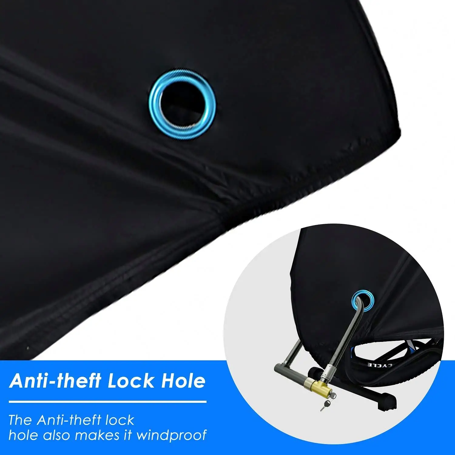 Istaride Bike Covers for Outside Storage Extra Heavy Duty Waterproof Anti Rain Dust UV Protective Bicycle Cover