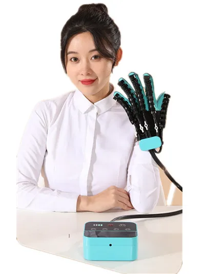 New hot sale hand stroke hemiplegia rehabilitation hand Fingers train equipment robot gloves