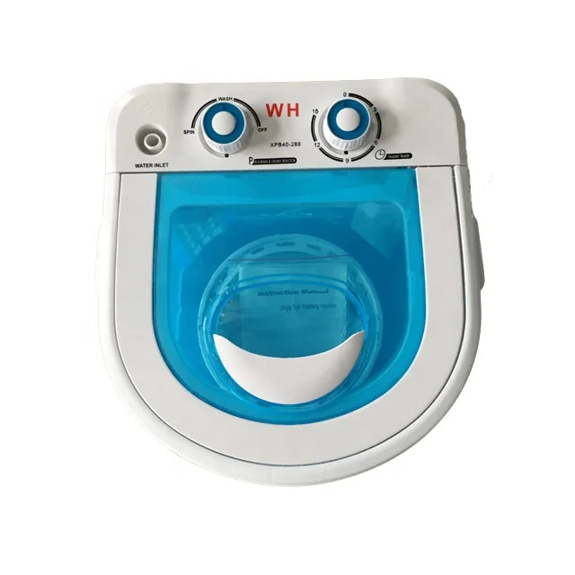 Professional china supplier plastic 4kgs wash capacity mini portable washing machine