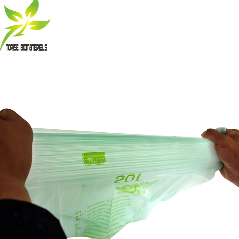 Baby Disposable Diaper Bags 100% Compostable Biodegradable cornstarch sustainable trash Diaper Sacks Nappy Bags