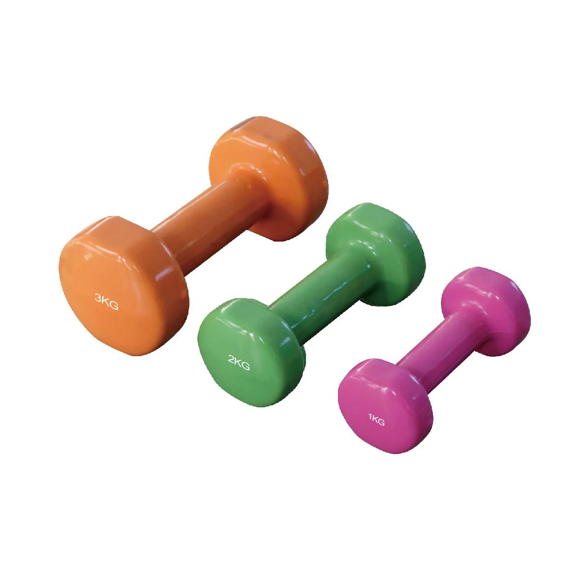 Виниловый набор гантелей для фитнеса, тренировок, тяжелой атлетики, тренажерного зала