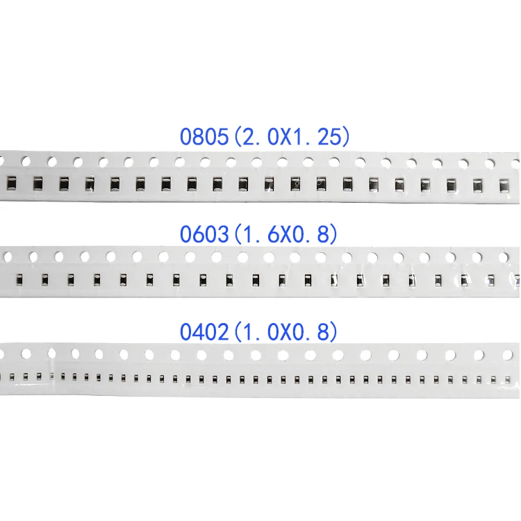 High precision 1% smd resistor array -55~+125 degrees 1k smd 0603 smd resistor manufacturer