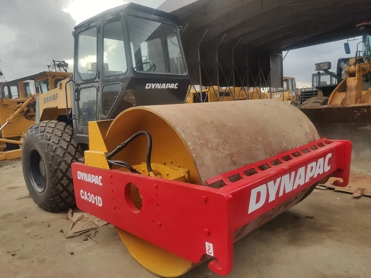 Original DYNAPAC CA301D Used Single Drum Road Rollers for sale