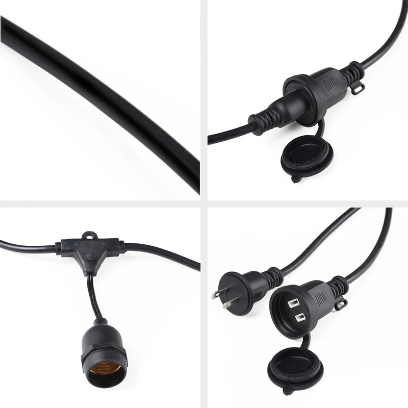 Outdoor Party Wedding Garden Decorative Light Up Christmas Holiday Patio String Lights Bulbs